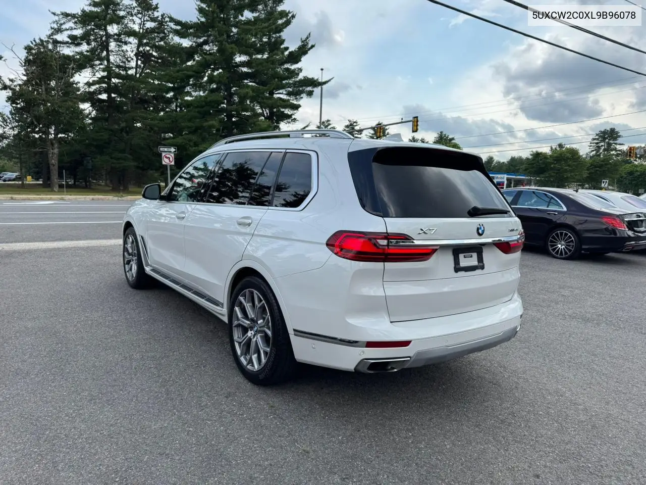 2020 BMW X7 xDrive40I VIN: 5UXCW2C0XL9B96078 Lot: 65096015