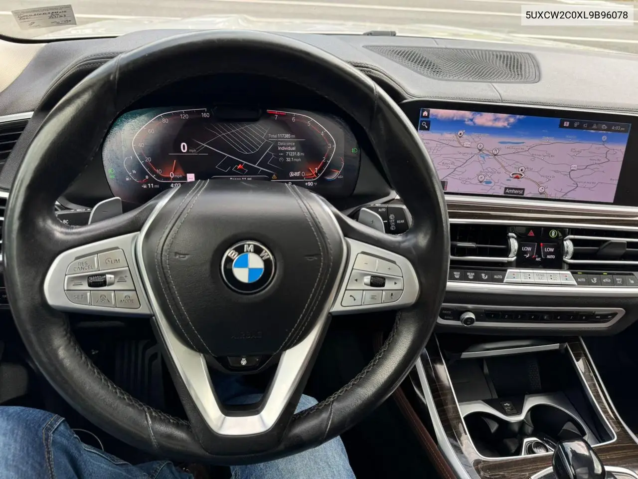2020 BMW X7 xDrive40I VIN: 5UXCW2C0XL9B96078 Lot: 65096015