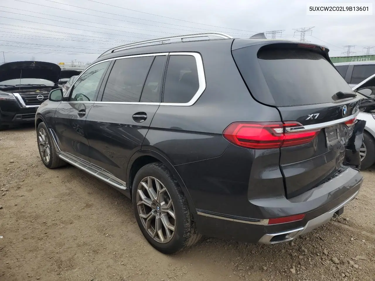 2020 BMW X7 xDrive40I VIN: 5UXCW2C02L9B13601 Lot: 81858404