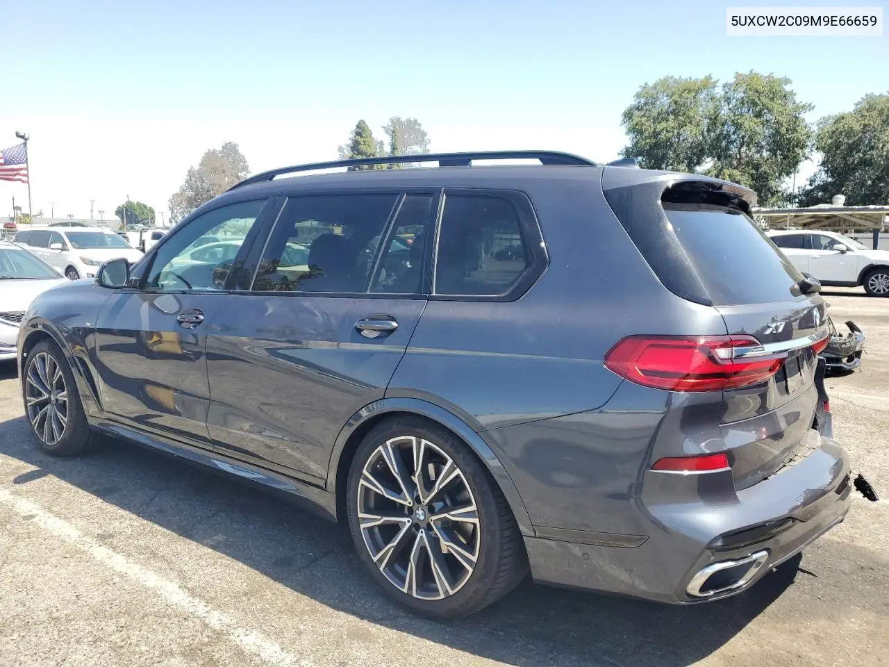 2021 BMW X7 xDrive40I VIN: 5UXCW2C09M9E66659 Lot: 57270345