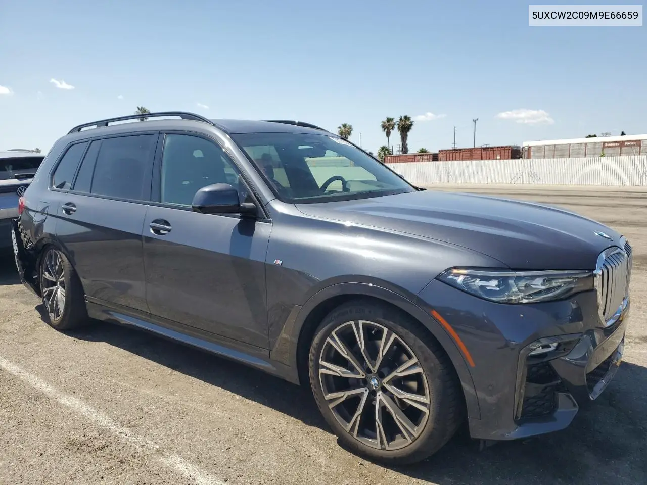 2021 BMW X7 xDrive40I VIN: 5UXCW2C09M9E66659 Lot: 57270345