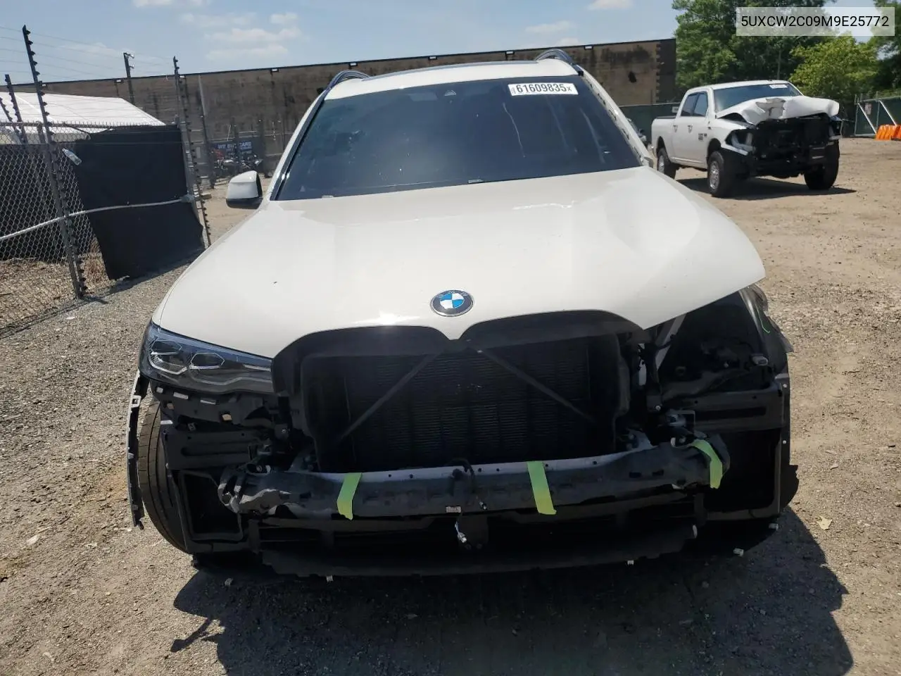 2021 BMW X7 xDrive40I VIN: 5UXCW2C09M9E25772 Lot: 61609835