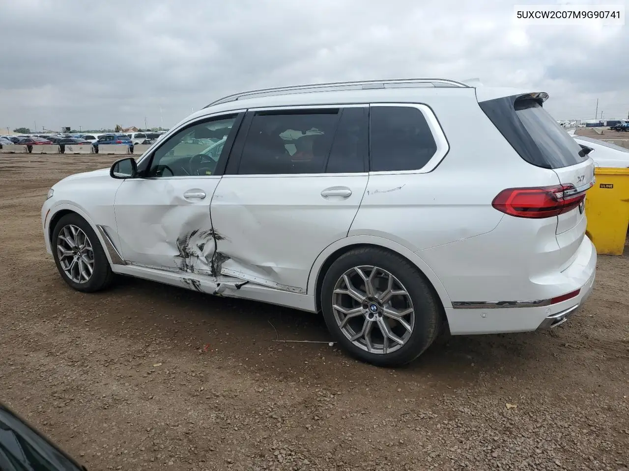 2021 BMW X7 xDrive40I VIN: 5UXCW2C07M9G90741 Lot: 61795055