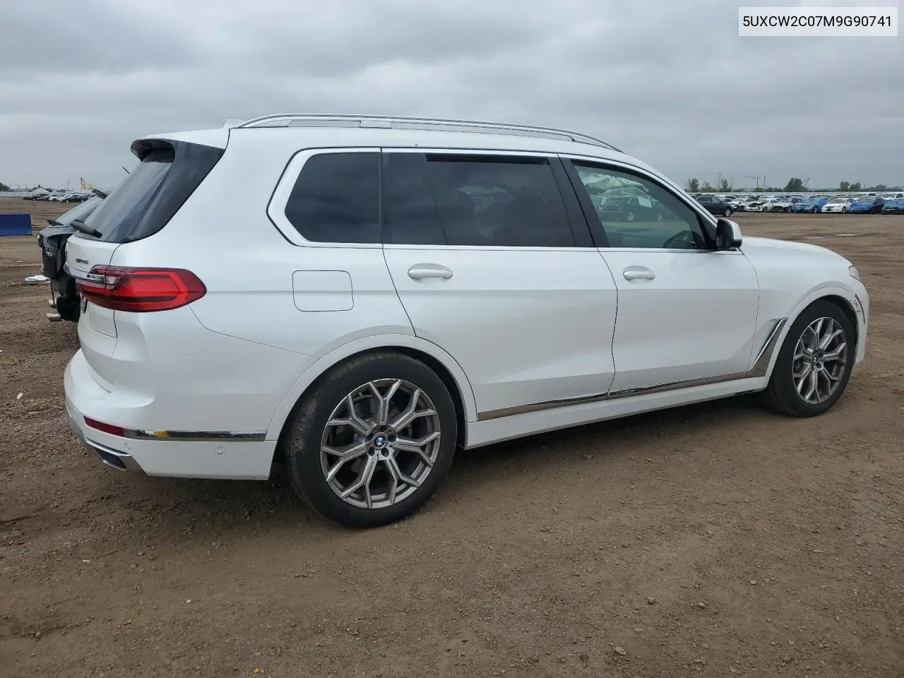 2021 BMW X7 xDrive40I VIN: 5UXCW2C07M9G90741 Lot: 61795055