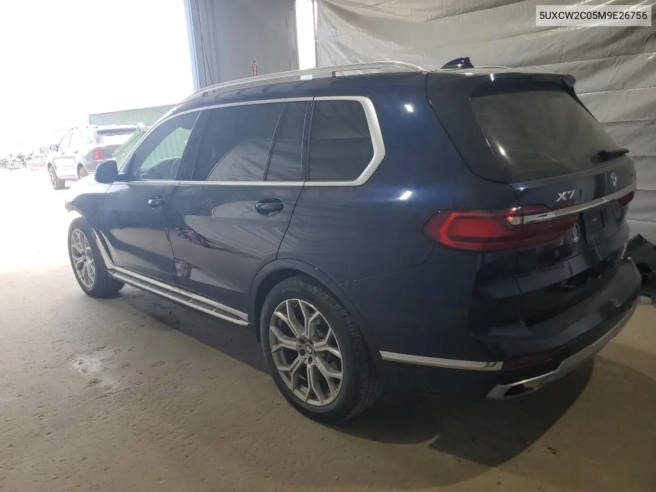 2021 BMW X7 xDrive40I VIN: 5UXCW2C05M9E26756 Lot: 61910435