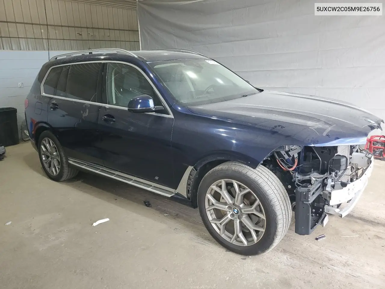 2021 BMW X7 xDrive40I VIN: 5UXCW2C05M9E26756 Lot: 61910435