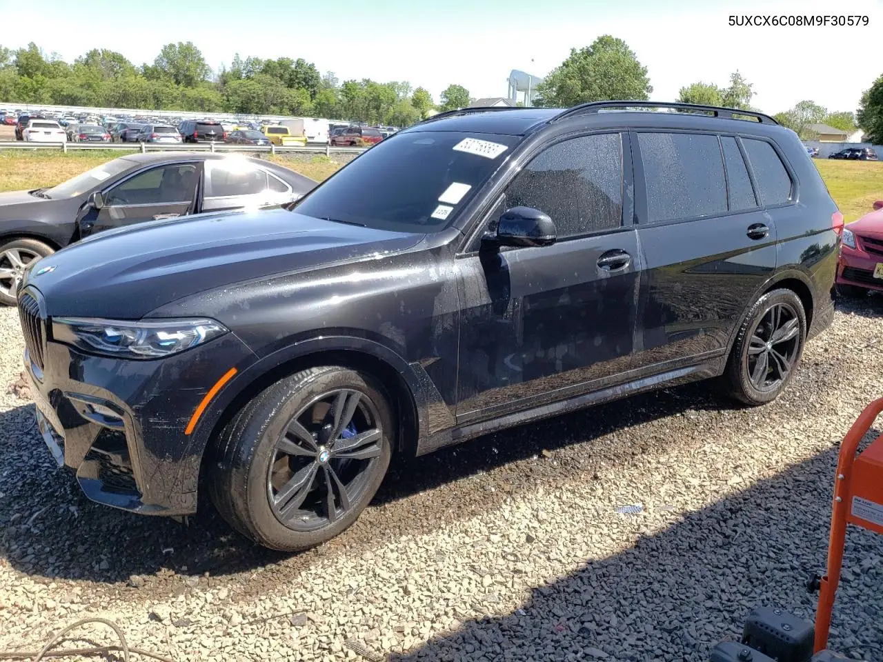 2021 BMW X7 M50I VIN: 5UXCX6C08M9F30579 Lot: 63227145