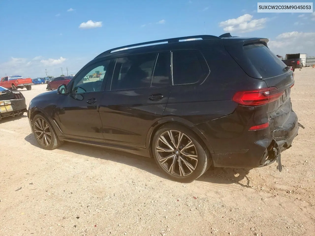 2021 BMW X7 xDrive40I VIN: 5UXCW2C03M9G45053 Lot: 64742355