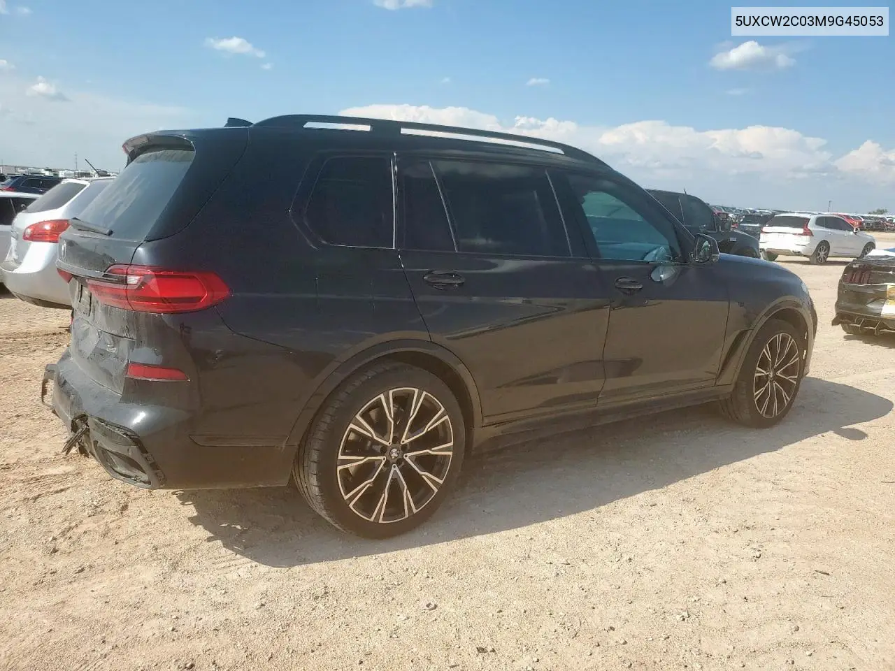 2021 BMW X7 xDrive40I VIN: 5UXCW2C03M9G45053 Lot: 64742355