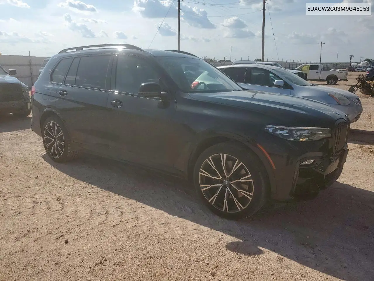 2021 BMW X7 xDrive40I VIN: 5UXCW2C03M9G45053 Lot: 64742355