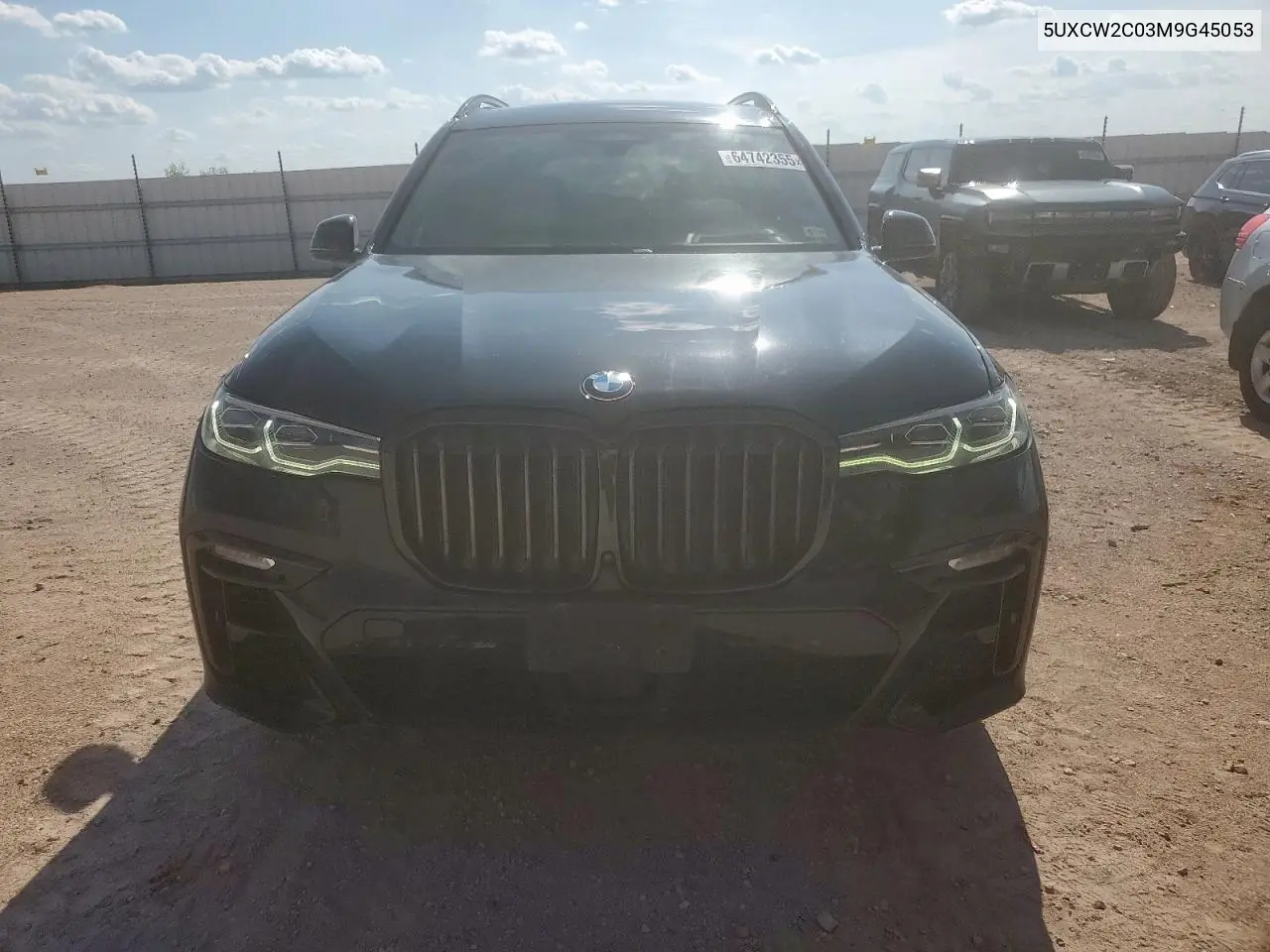 2021 BMW X7 xDrive40I VIN: 5UXCW2C03M9G45053 Lot: 64742355