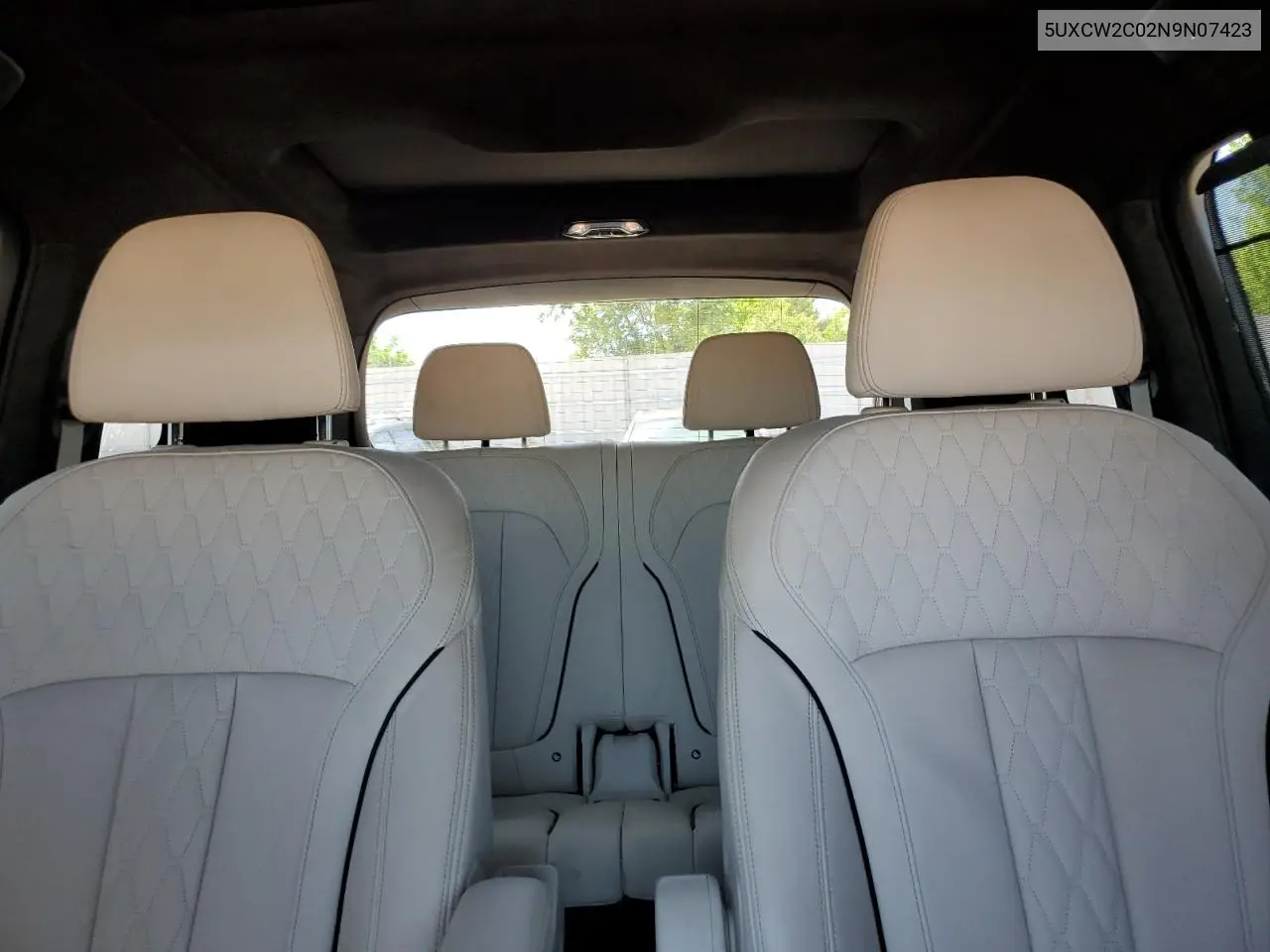 2022 BMW X7 xDrive40I VIN: 5UXCW2C02N9N07423 Lot: 51955365
