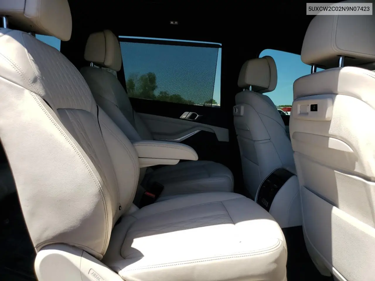 2022 BMW X7 xDrive40I VIN: 5UXCW2C02N9N07423 Lot: 51955365