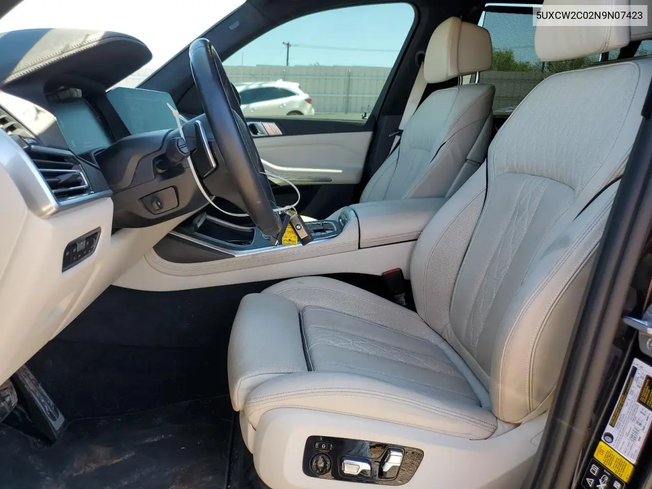 2022 BMW X7 xDrive40I VIN: 5UXCW2C02N9N07423 Lot: 51955365