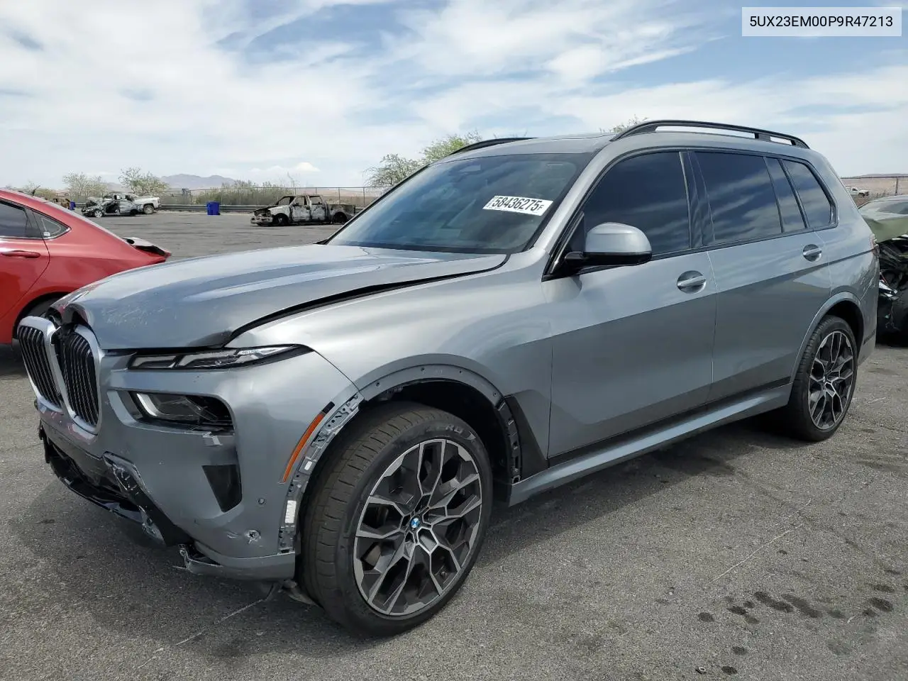 2023 BMW X7 xDrive40I VIN: 5UX23EM00P9R47213 Lot: 58436275