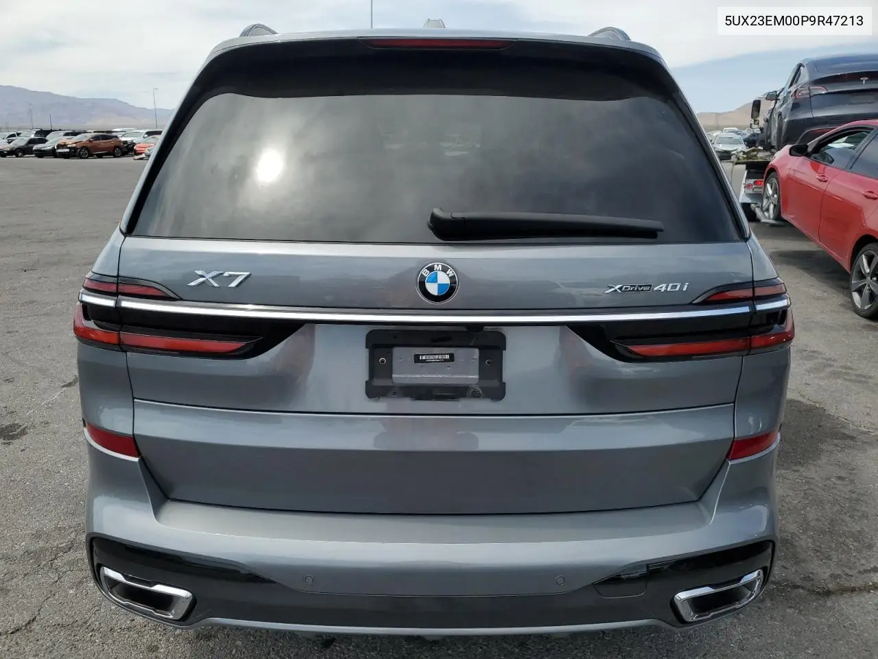 2023 BMW X7 xDrive40I VIN: 5UX23EM00P9R47213 Lot: 58436275