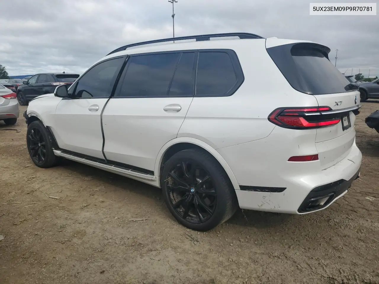 2023 BMW X7 xDrive40I VIN: 5UX23EM09P9R70781 Lot: 65065255