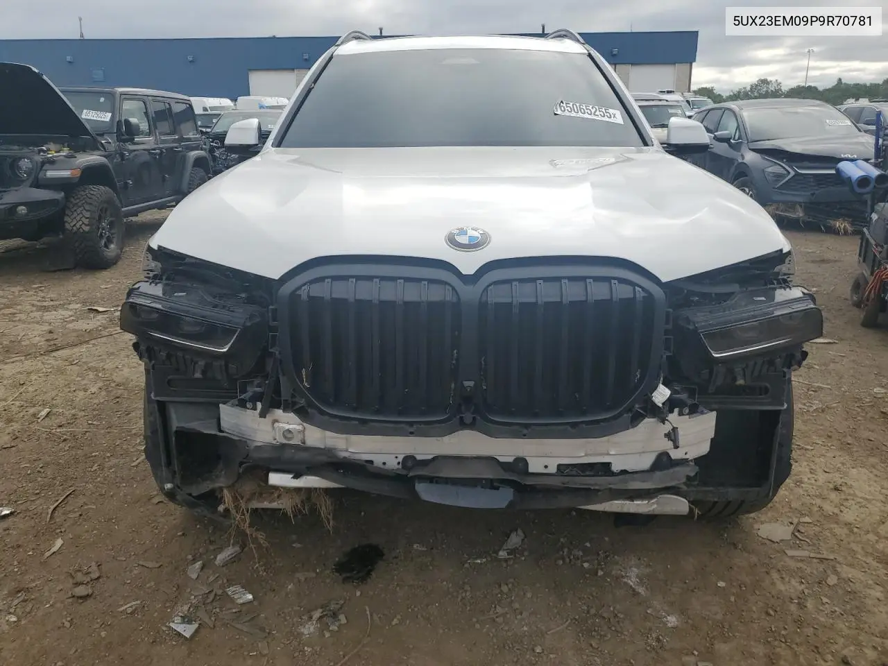 2023 BMW X7 xDrive40I VIN: 5UX23EM09P9R70781 Lot: 65065255