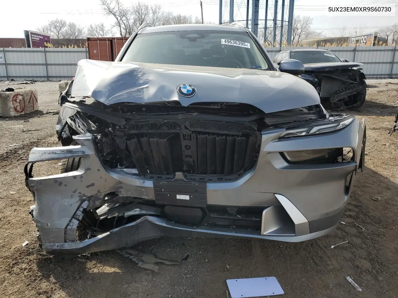 2024 BMW X7 xDrive40I VIN: 5UX23EM0XR9S60730 Lot: 49636395
