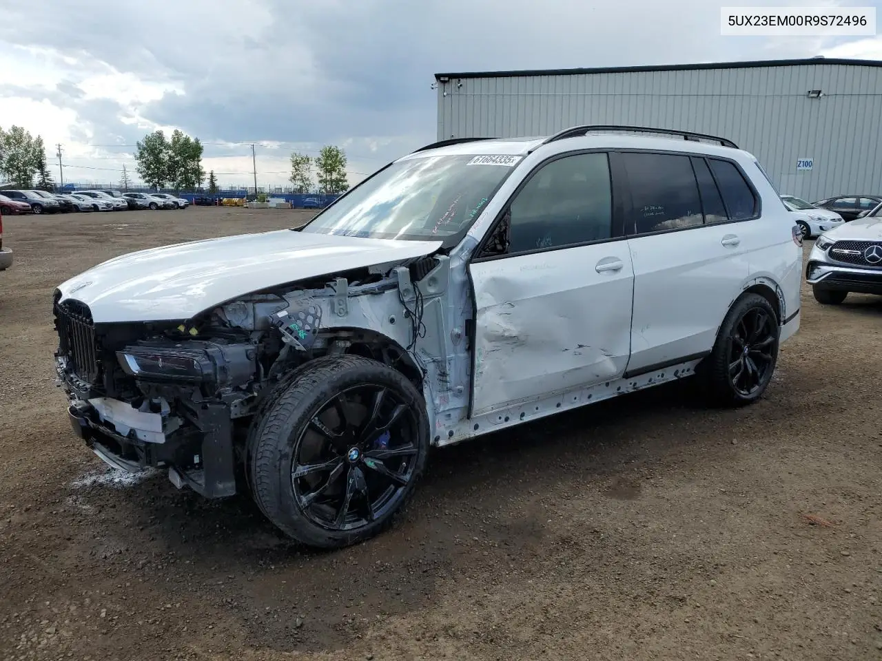 2024 BMW X7 xDrive40I VIN: 5UX23EM00R9S72496 Lot: 61664335