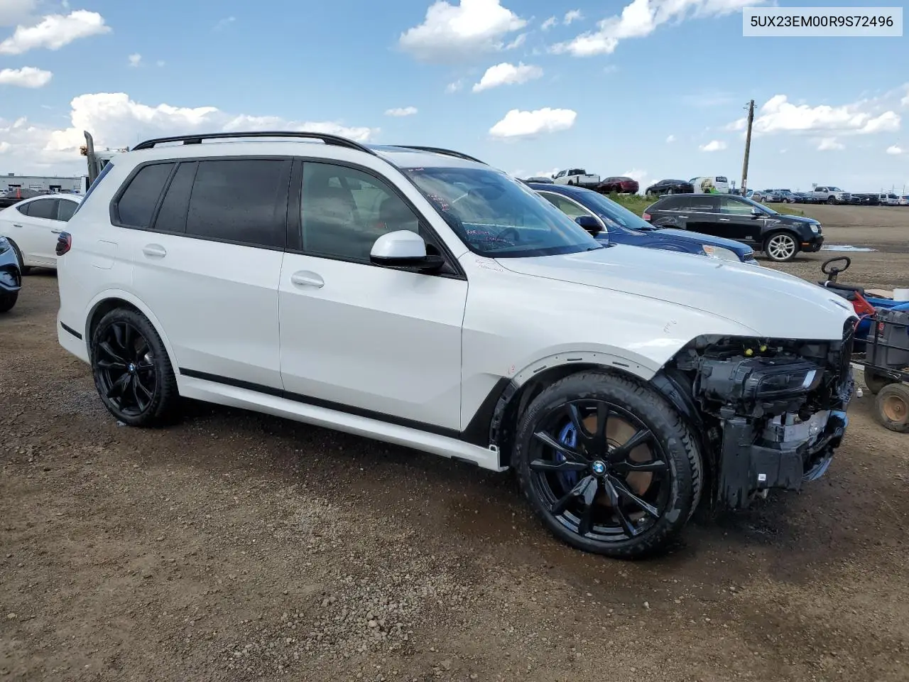 2024 BMW X7 xDrive40I VIN: 5UX23EM00R9S72496 Lot: 61664335