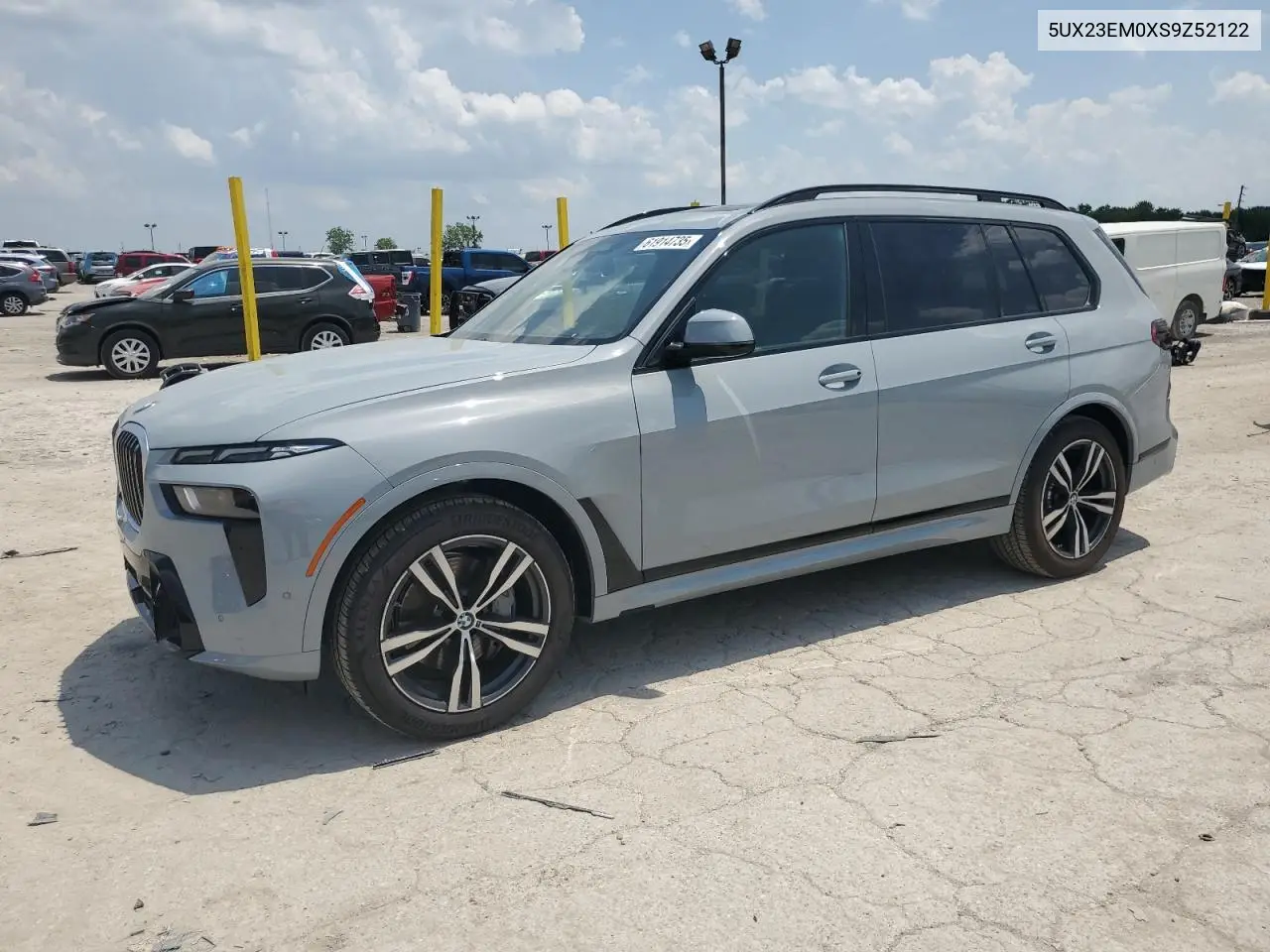 2025 BMW X7 xDrive40I VIN: 5UX23EM0XS9Z52122 Lot: 61914735