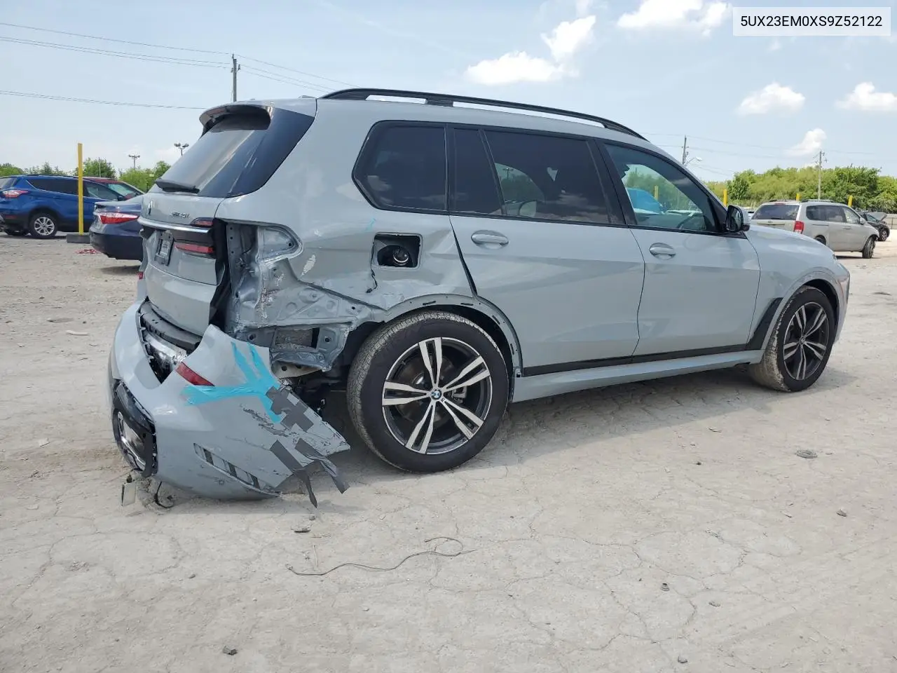 2025 BMW X7 xDrive40I VIN: 5UX23EM0XS9Z52122 Lot: 61914735