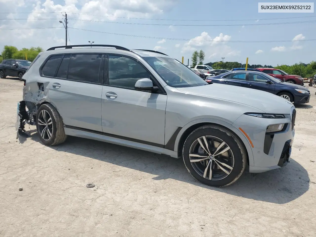 2025 BMW X7 xDrive40I VIN: 5UX23EM0XS9Z52122 Lot: 61914735