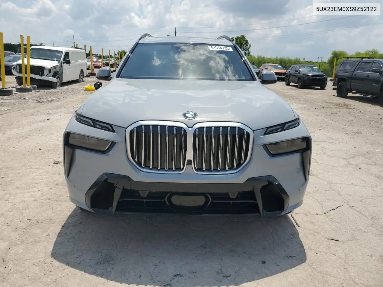 2025 BMW X7 xDrive40I VIN: 5UX23EM0XS9Z52122 Lot: 61914735