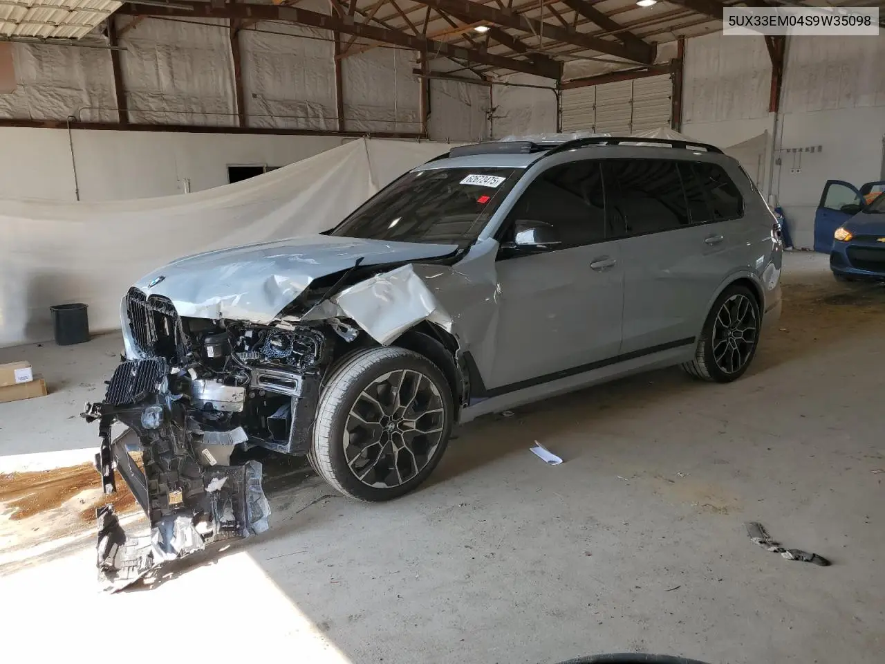 2025 BMW X7 M60I VIN: 5UX33EM04S9W35098 Lot: 62672475