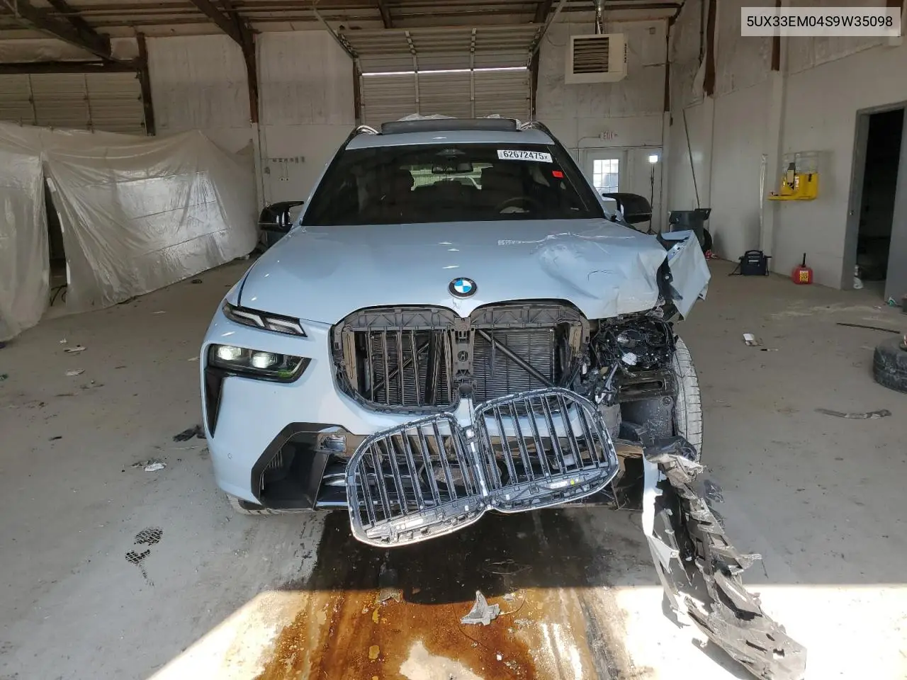 2025 BMW X7 M60I VIN: 5UX33EM04S9W35098 Lot: 62672475