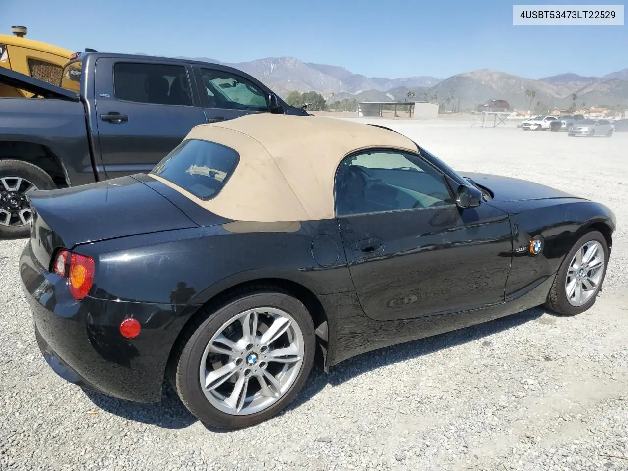 2003 BMW Z4 3.0 VIN: 4USBT53473LT22529 Lot: 50954865