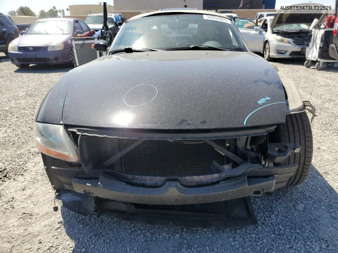 2003 BMW Z4 3.0 VIN: 4USBT53473LT22529 Lot: 50954865