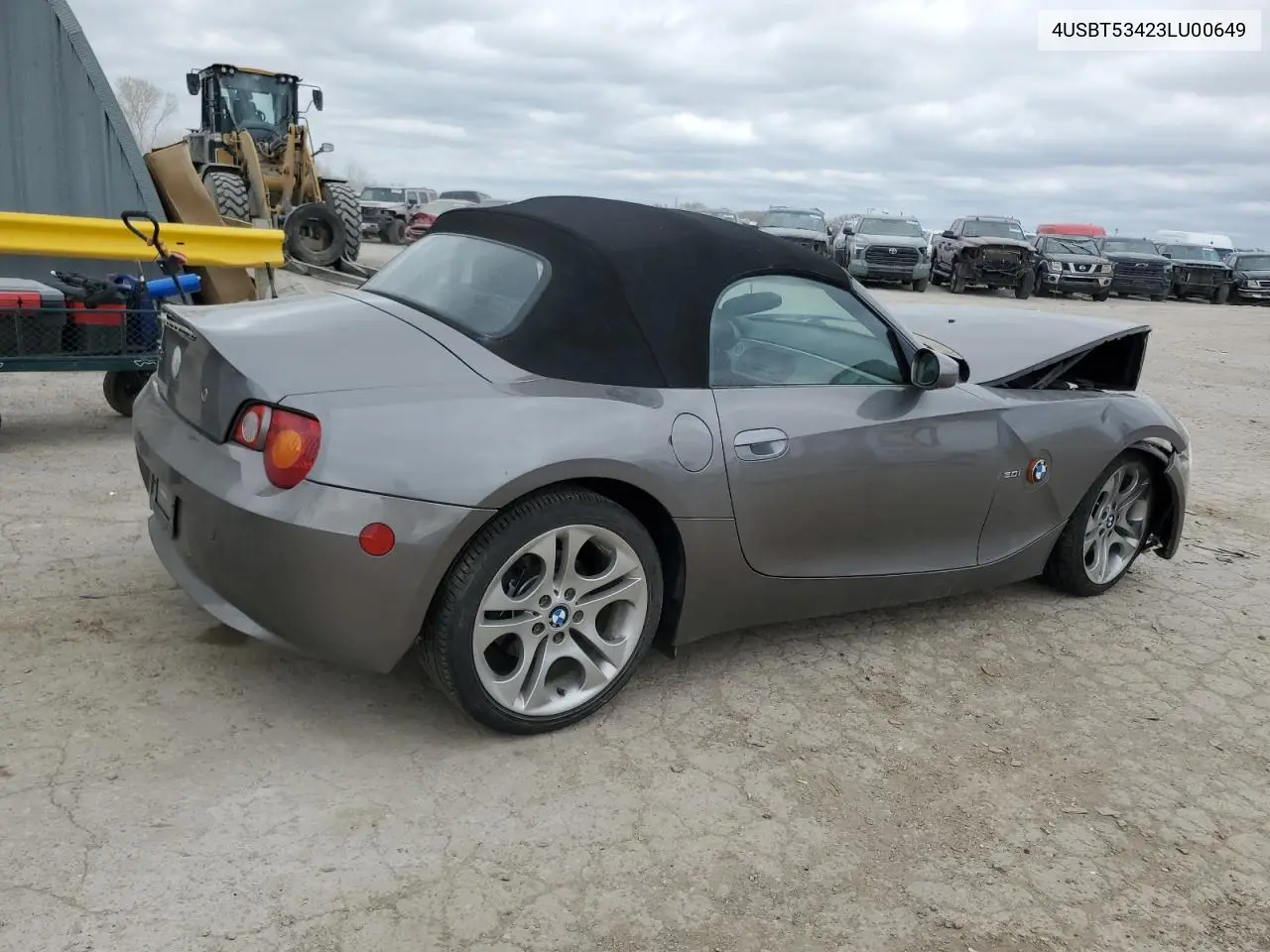 2003 BMW Z4 3.0 VIN: 4USBT53423LU00649 Lot: 50996445