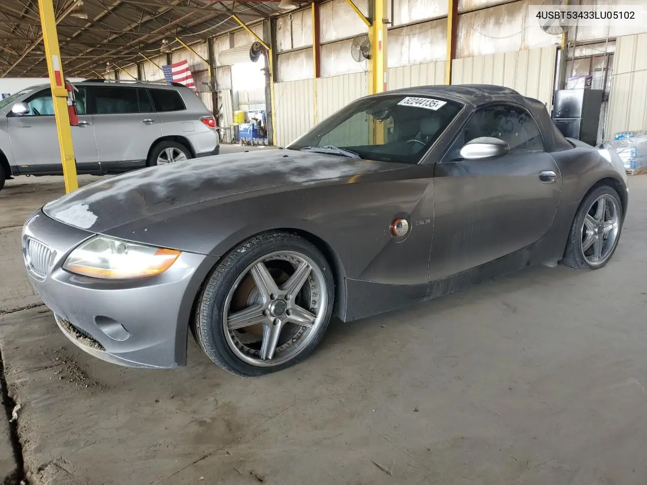 2003 BMW Z4 3.0 VIN: 4USBT53433LU05102 Lot: 52244135