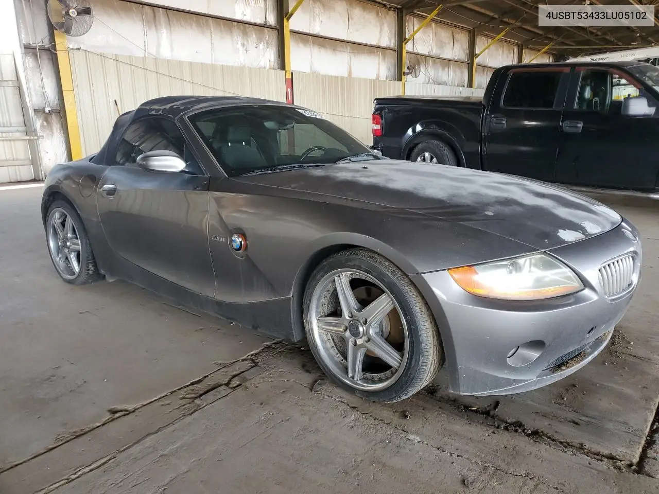 2003 BMW Z4 3.0 VIN: 4USBT53433LU05102 Lot: 52244135