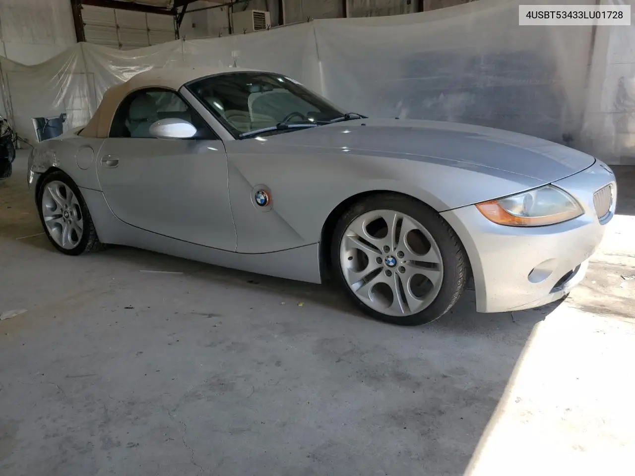 2003 BMW Z4 3.0 VIN: 4USBT53433LU01728 Lot: 54737015