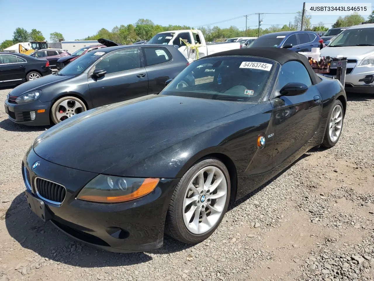4usbt33443ls46515 4USBT33443LS46515 2003 BMW Z4 2.5