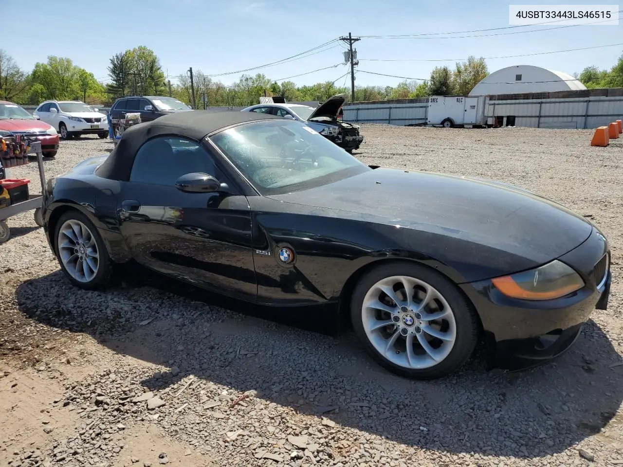 4usbt33443ls46515 4USBT33443LS46515 2003 BMW Z4 2.5