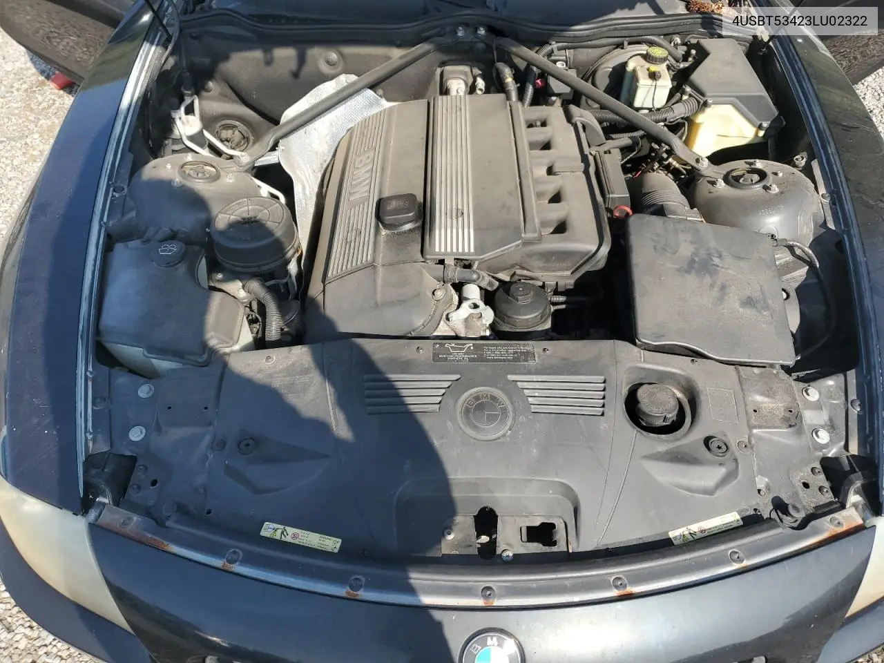 2003 BMW Z4 3.0 VIN: 4USBT53423LU02322 Lot: 55458375