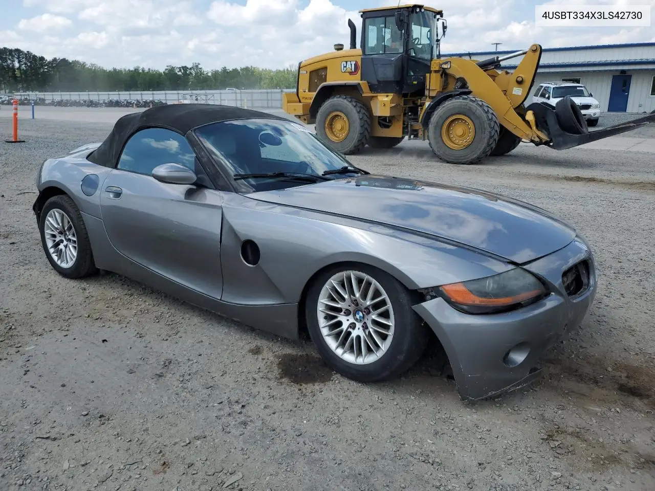 2003 BMW Z4 2.5 VIN: 4USBT334X3LS42730 Lot: 55866785