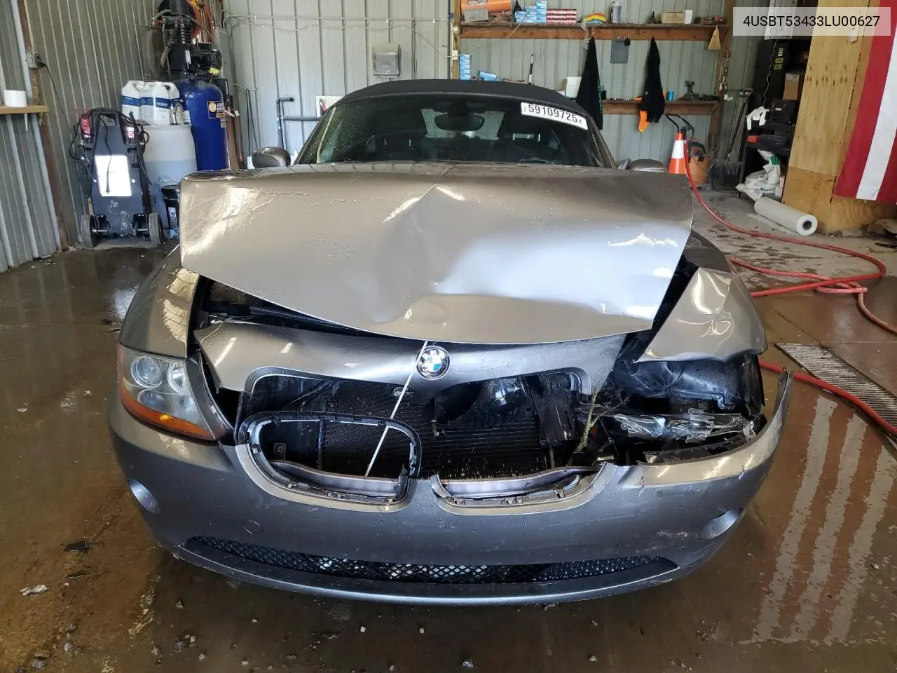 2003 BMW Z4 3.0 VIN: 4USBT53433LU00627 Lot: 59109725