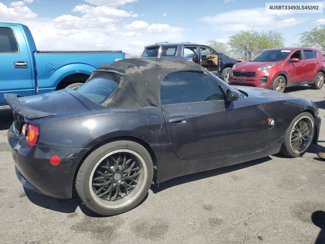 2003 BMW Z4 2.5 VIN: 4USBT33493LS45392 Lot: 60263665