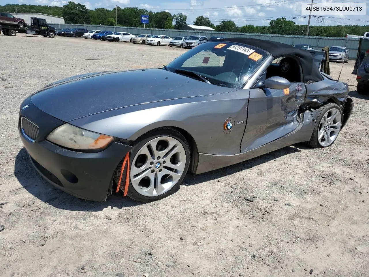 2003 BMW Z4 3.0 VIN: 4USBT53473LU00713 Lot: 61397145