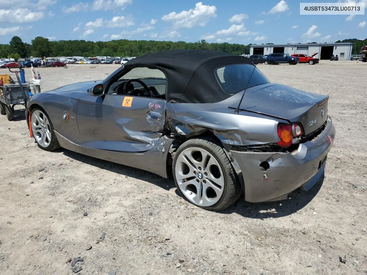 2003 BMW Z4 3.0 VIN: 4USBT53473LU00713 Lot: 61397145