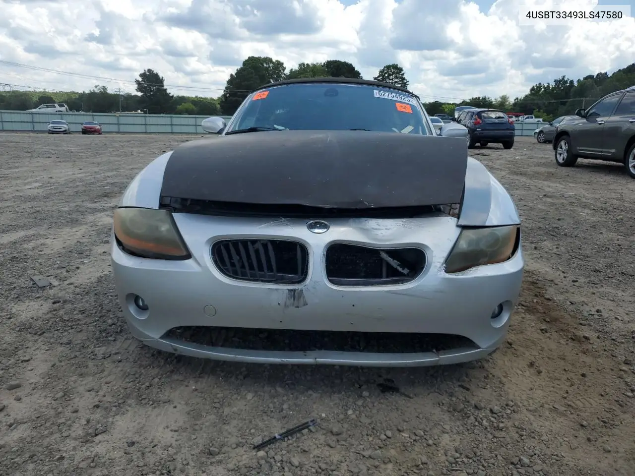 2003 BMW Z4 2.5 VIN: 4USBT33493LS47580 Lot: 62754925