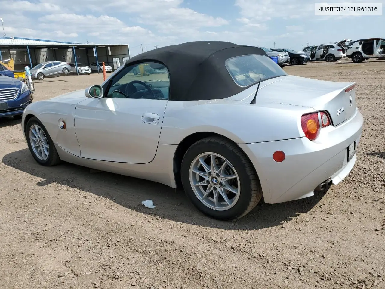 2003 BMW Z4 2.5 VIN: 4USBT33413LR61316 Lot: 62817585