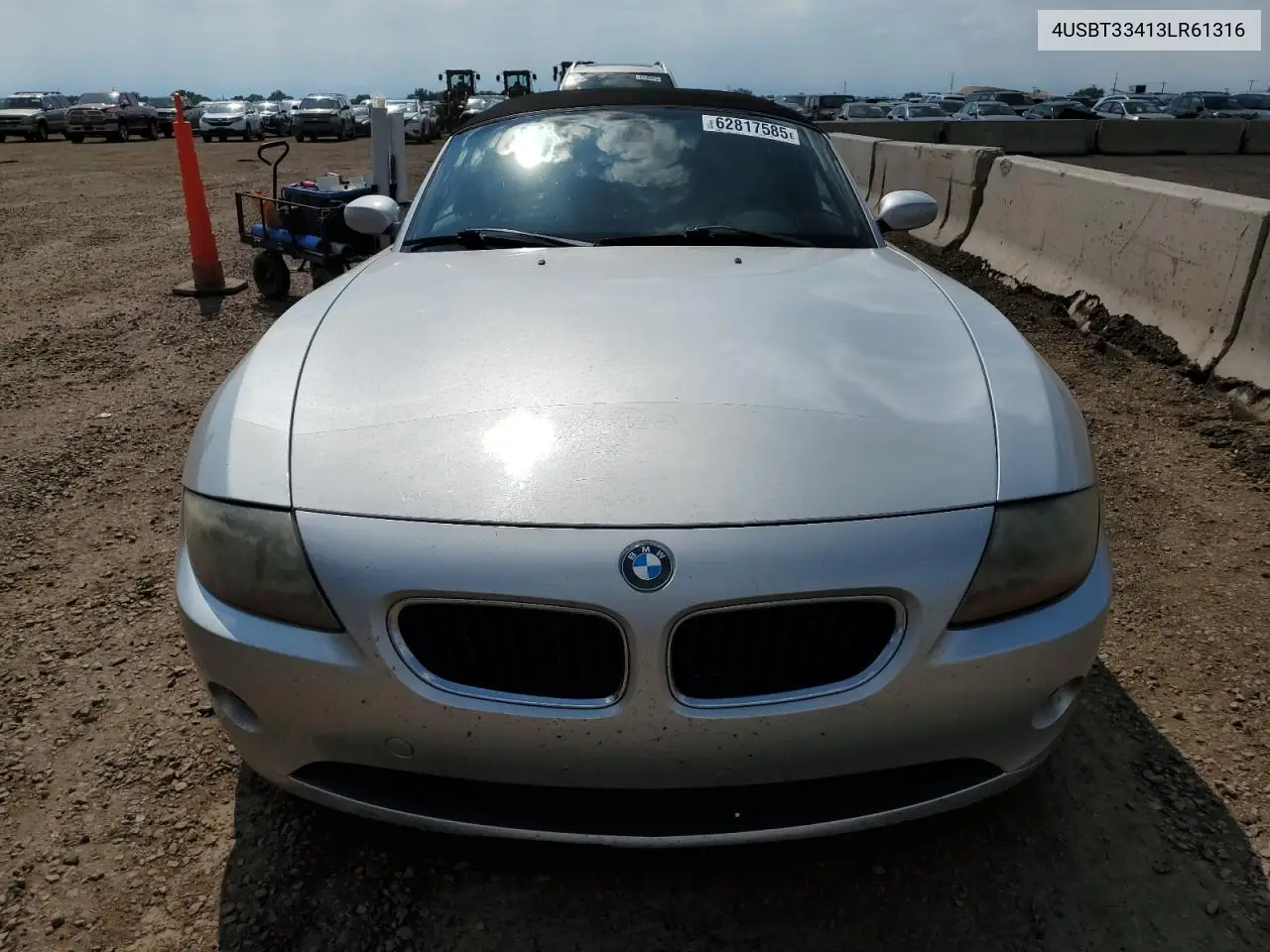2003 BMW Z4 2.5 VIN: 4USBT33413LR61316 Lot: 62817585