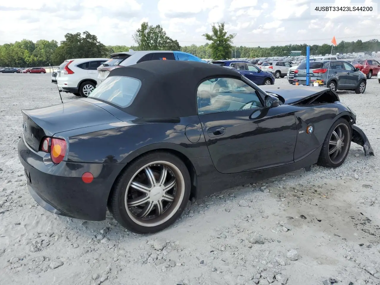 2003 BMW Z4 2.5 VIN: 4USBT33423LS44200 Lot: 63373935