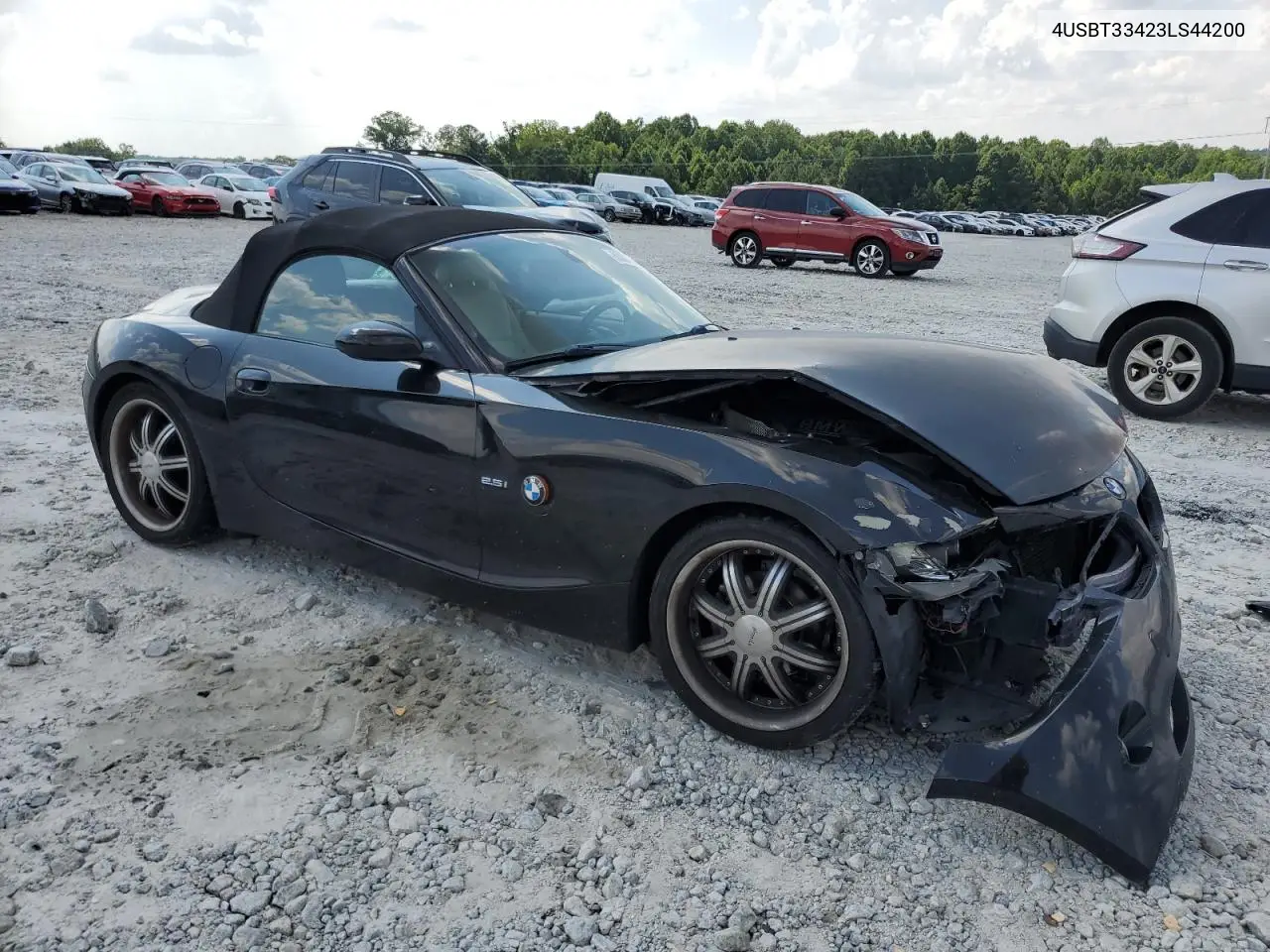 2003 BMW Z4 2.5 VIN: 4USBT33423LS44200 Lot: 63373935